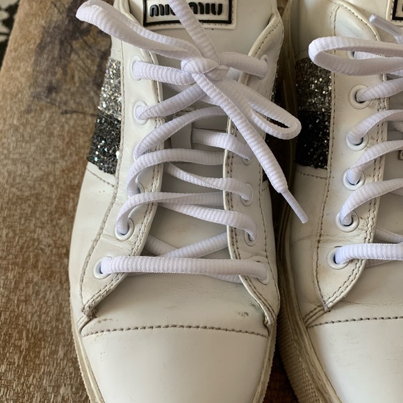 Miu Miu 100% authentic woman’s sneakers size 39 - Picture 4 of 16